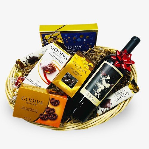 The Prisoner Red Blend Wine Christmas Gift Basket